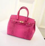 Croc Luxe Shoulder Bag