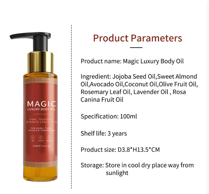 Magic Glow Body Oil — Deep Hydration & Radiant Skin