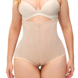 High-Waisted Lace Shaping Butt-Lifting Panties