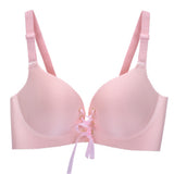 Seamless Push-Up Wireless Bra with Adjustable Straps