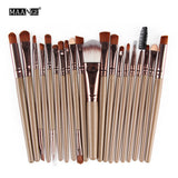 Professional Makeup Brush Set (15 & 20 Piece)