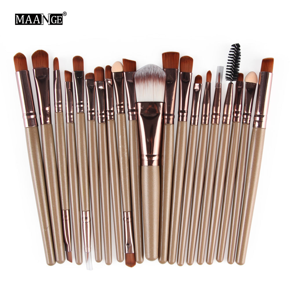 Professional Makeup Brush Set (15 & 20 Piece)