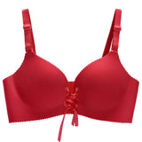Seamless Push-Up Wireless Bra with Adjustable Straps