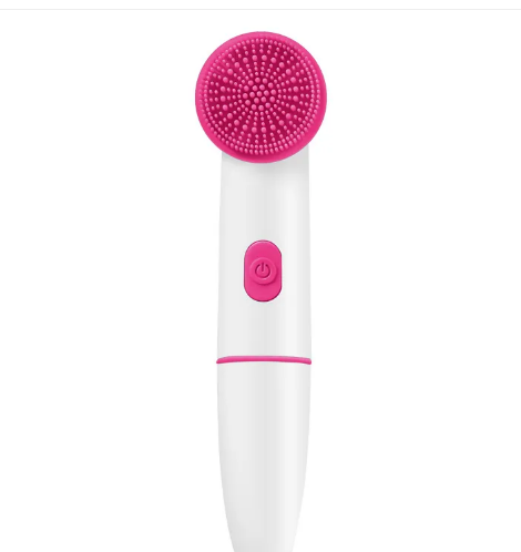 Electric Silicone Facial Cleanser — Deep Clean & Glow