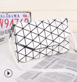 Geo Edge Crossbody Bag