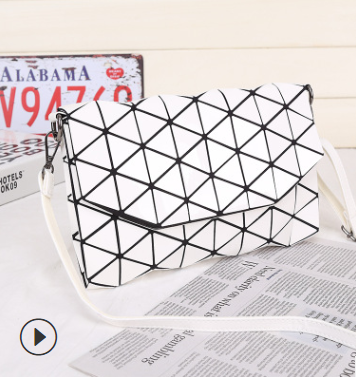 Geo Edge Crossbody Bag