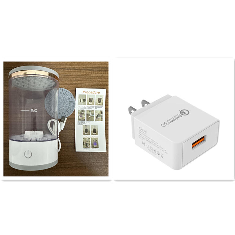 Electric Makeup Brush Cleaner — Cleans & Dries in Seconds