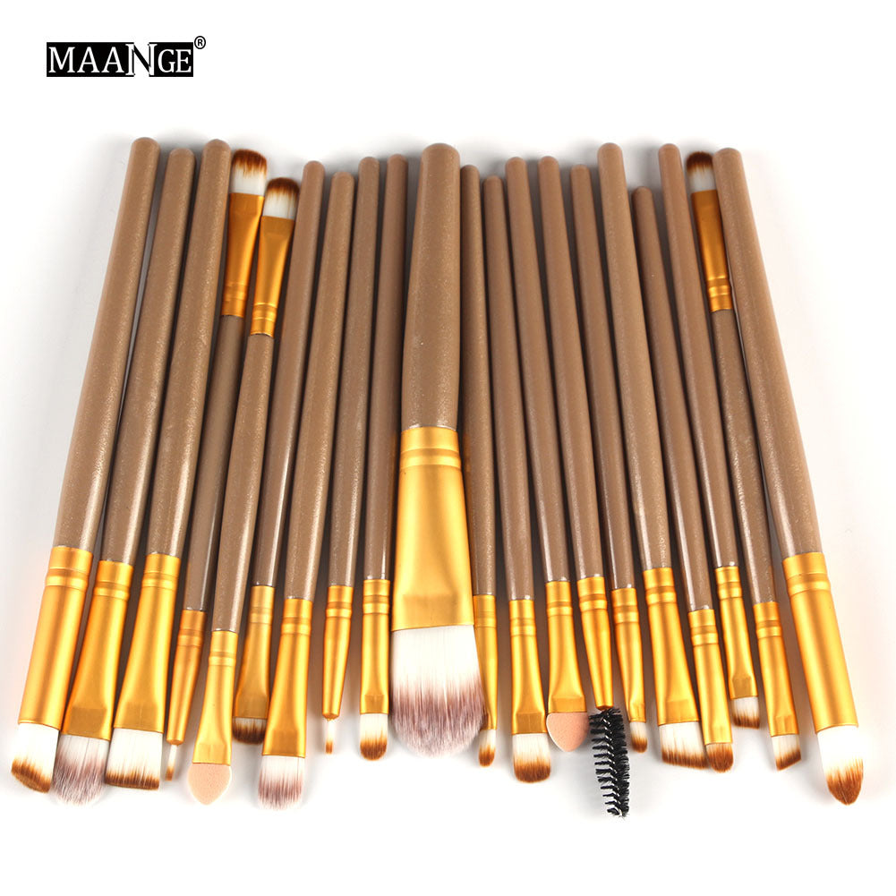 Professional Makeup Brush Set (15 & 20 Piece)