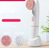 Electric Silicone Facial Cleanser — Deep Clean & Glow