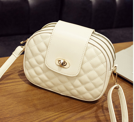 Quilted Diamond Crossbody Bag
