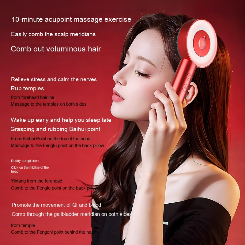 Scalp Massager Comb — Stimulate Growth, Relieve Tension & Refresh Your Scalp