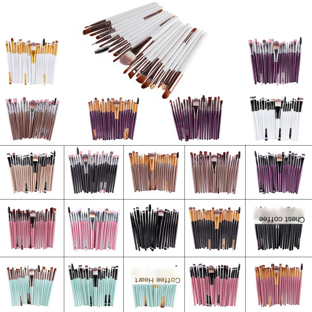 Professional Makeup Brush Set (15 & 20 Piece)