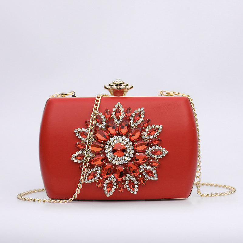 Rhinestone Evening Clutch Bag