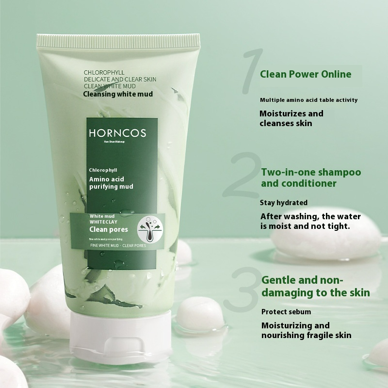 Chlorophyll Amino Acid Facial Cleanser — Purify & Brighten