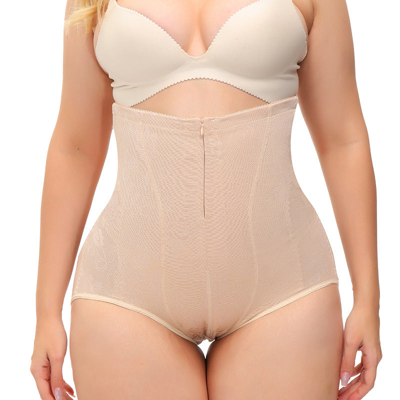 High-Waisted Lace Shaping Butt-Lifting Panties